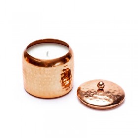 Organic Goodness geurkaars Palo Santo & cederhout – sojawas in glazen pot – foto 19