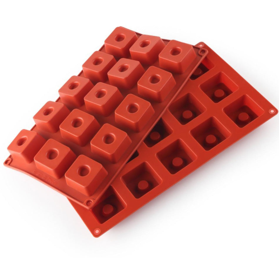 Moule de cuisson carré en silicone