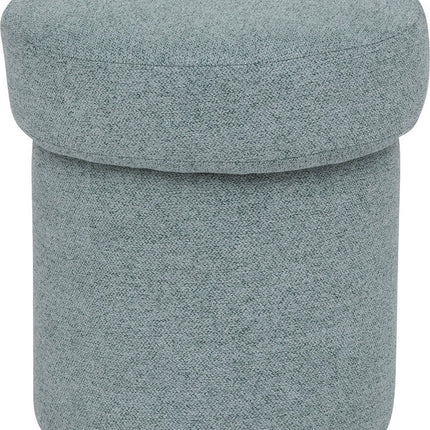 Atmosphera Poef Kita Ø37xH40cm - Nylon/Viscose