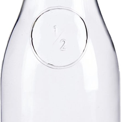 Vivalto glazen wijn/water karaf 500 ml 8 x 20 cm