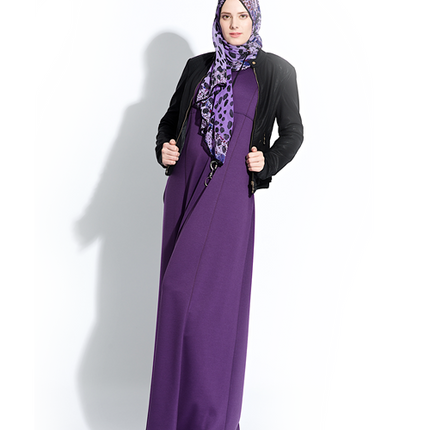 Abaya Purple
