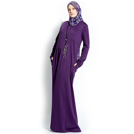 Abaya Purple