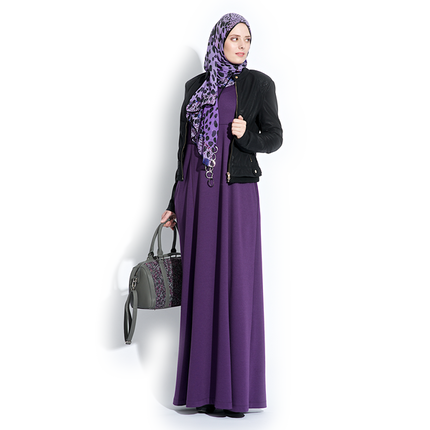 Abaya Purple
