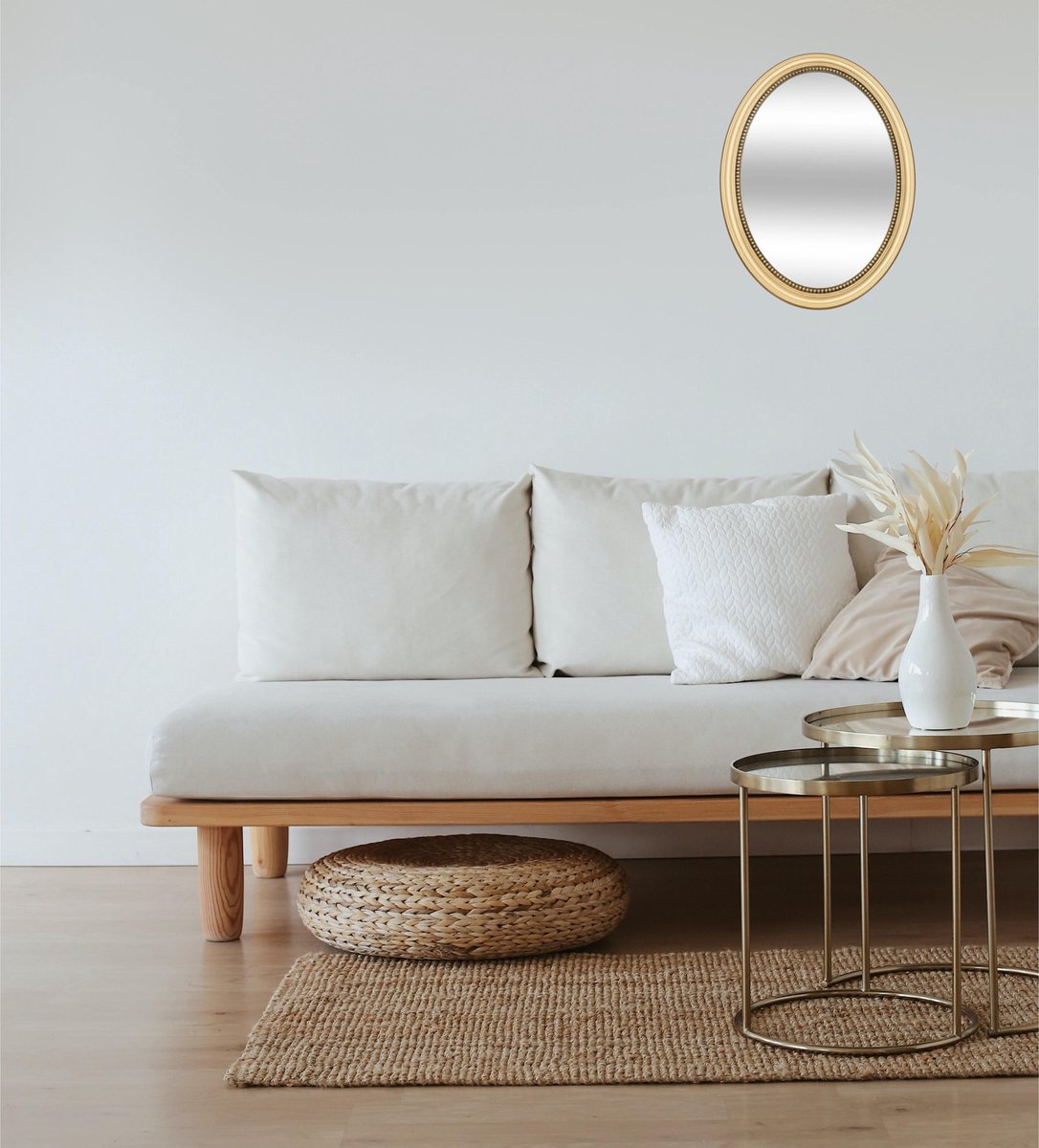 Atmosphera Mirror/wall mirror - oval - 53 x 40 cm