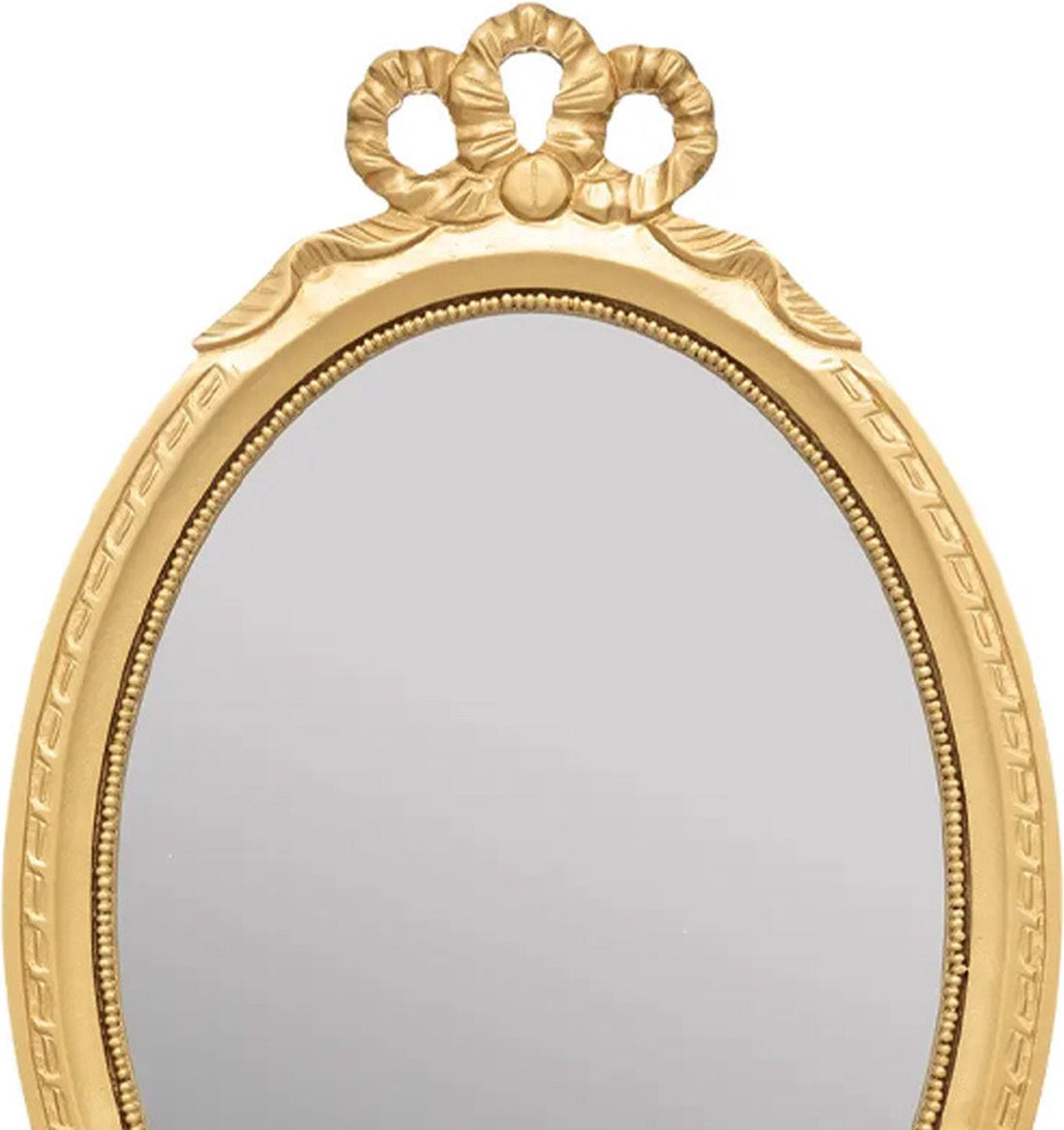 Miroir/miroir mural Little Princess - bordure dorée - chambre d'enfant - 29 x 43 cm