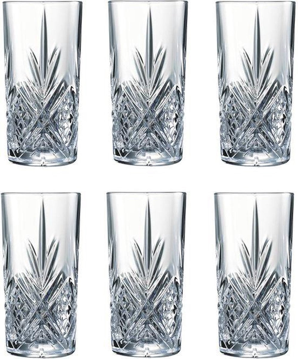 Broadway Longdrinkgläser 28CL Set 6