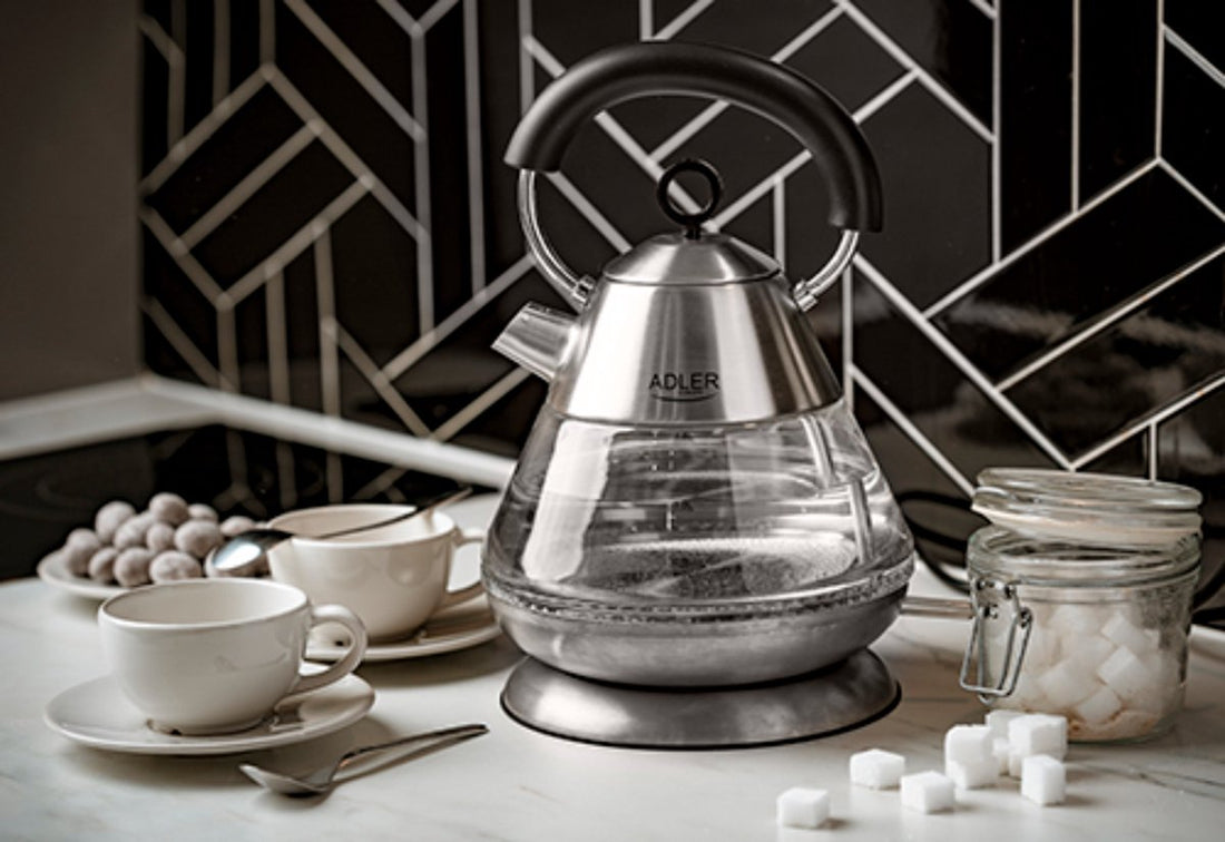 Electric Kettle - Glass - 1.5 litre - Syrix