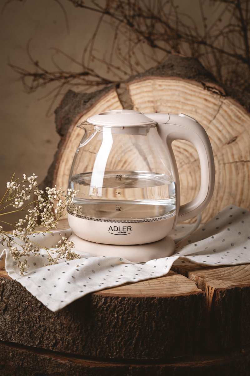 Kettle - 1.0 litre - White