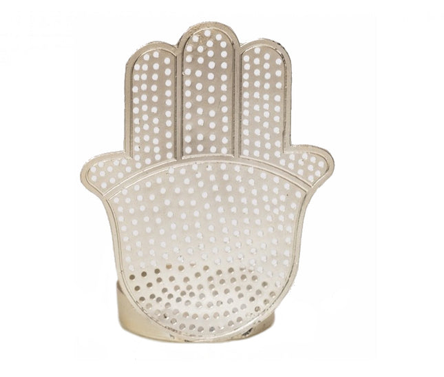 Fatima waxinelichthouder zilver