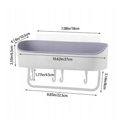 Badkamerplank voor cosmetica