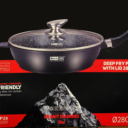 Steelpan met marmeren coating