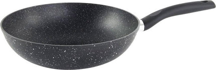 Wokpan Secret de Gourmet Nature Zwart Gesmeden staal (Ø 28 cm)
