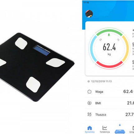 Personenweegschaal met App