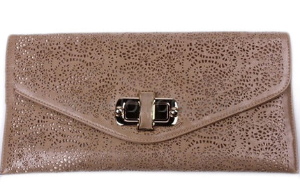 Clutch bag Beige