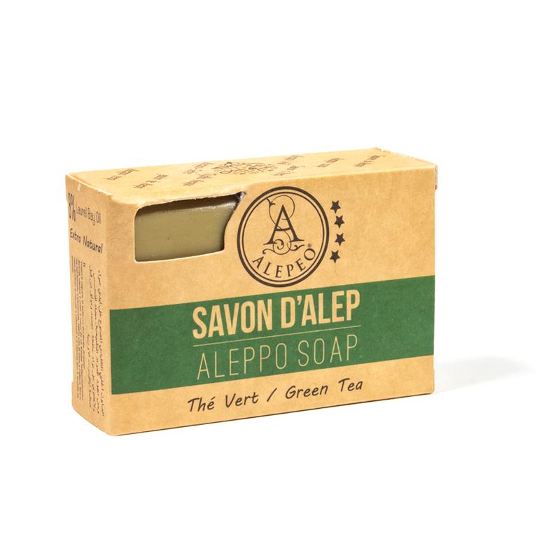 Aleppo soap green tea