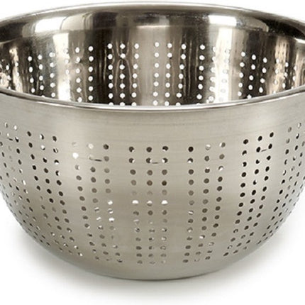 Zilver RVS vergiet/zeef 24 x 13 cm