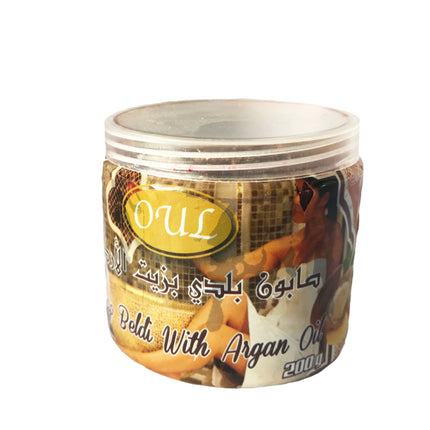 Zwarte zeep - Savon Beldi met Argan olie