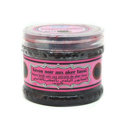 Savon Beldi Noir A La Rose en Aker Fassi