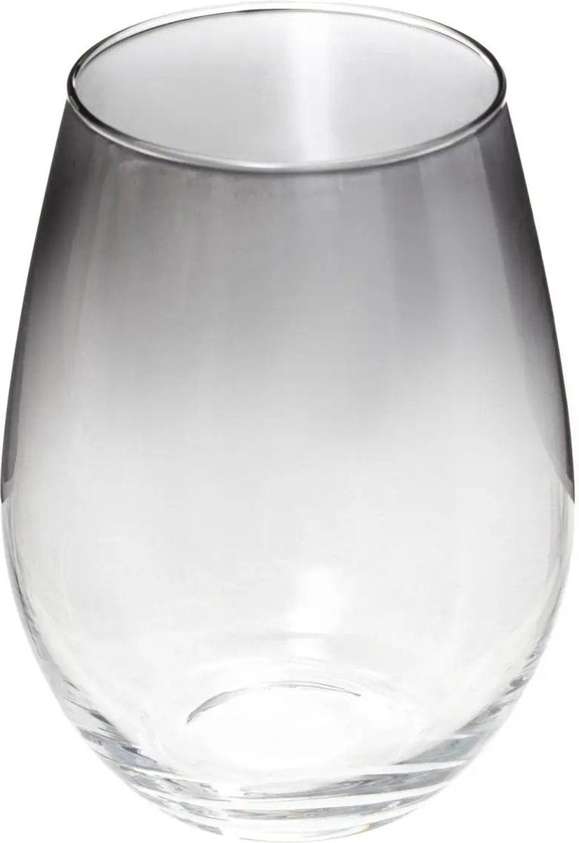 Lot de 6 verres tumbler bord noir Sauvage 540 ml