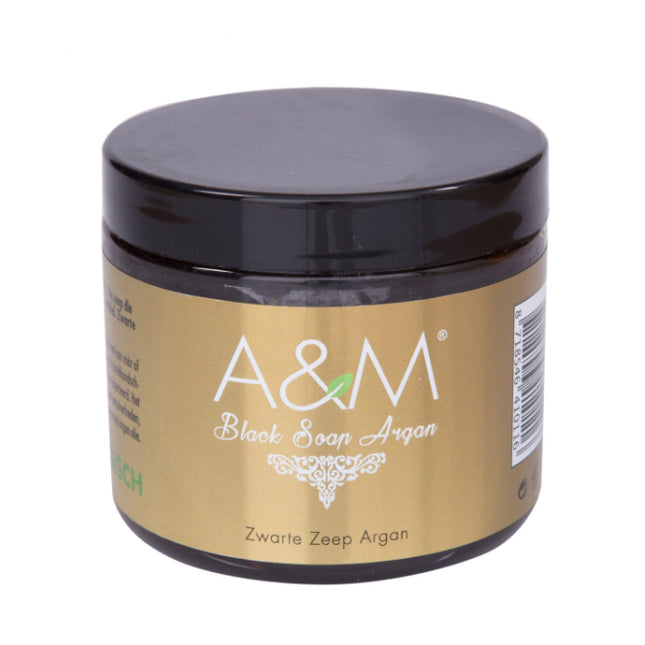 zwarte zeep met Argan
