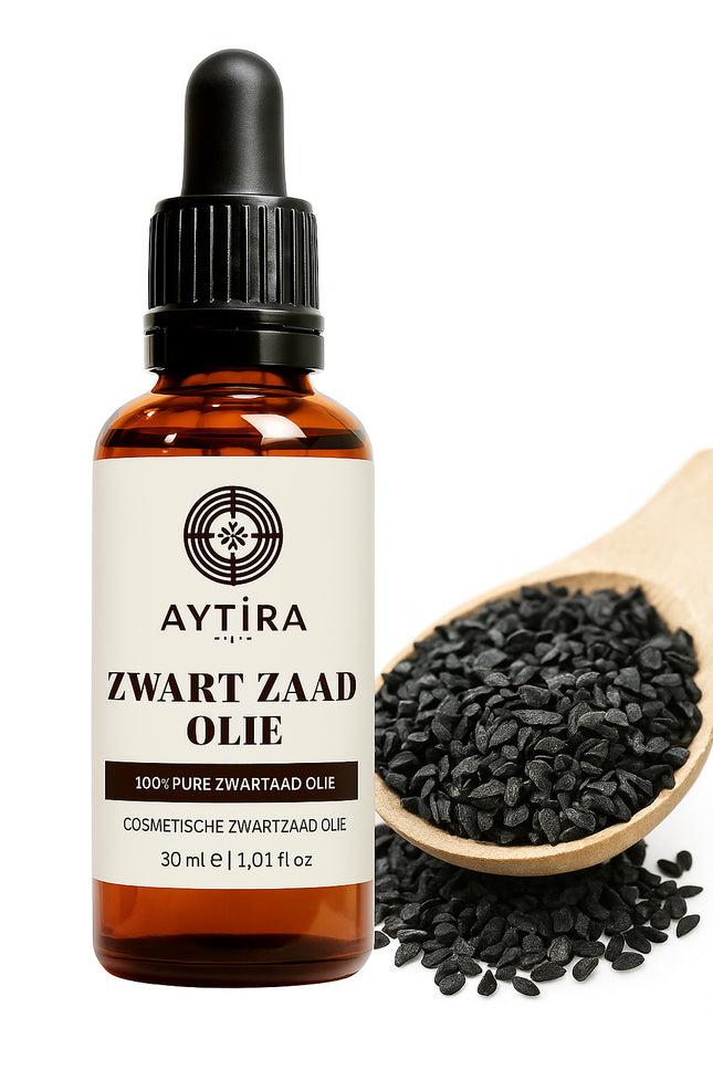 AYTIRA Zwarte Zaadolie – 100% puur en natuurlijk | Voedend voor huid en haar