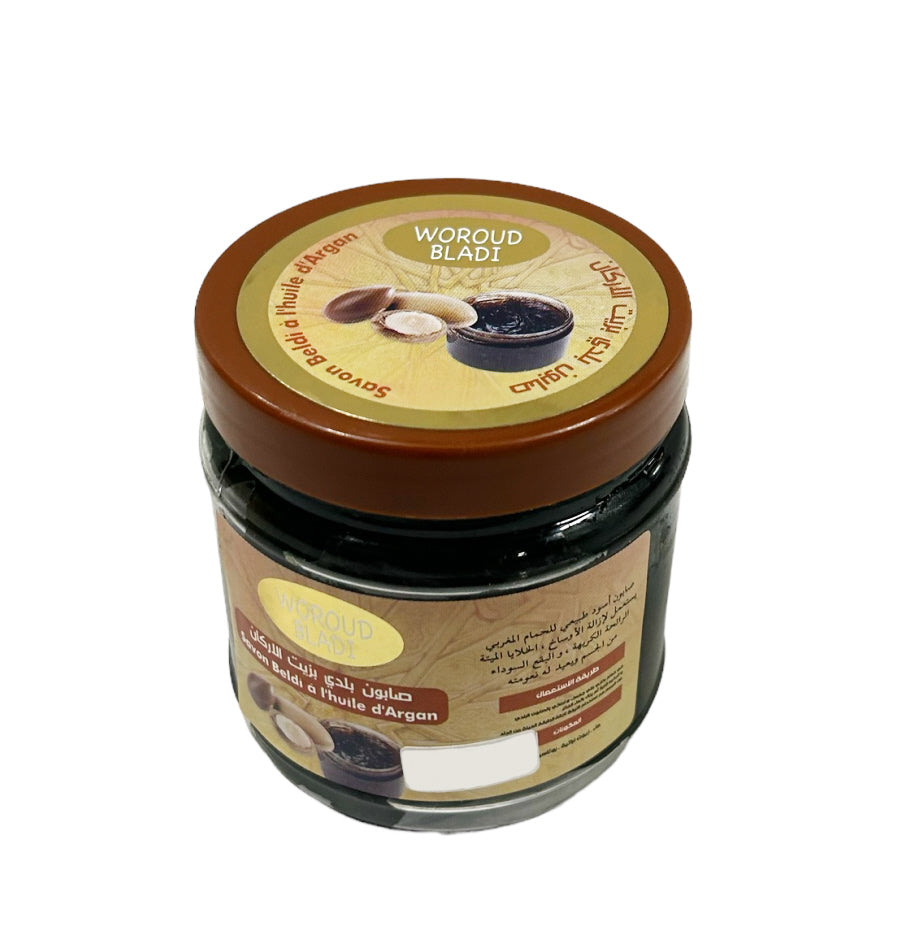 Black soap - Savon Beldi with Argan oil