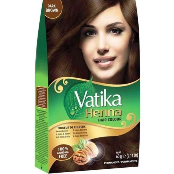 fout schaak persoon Dabur Vatika Henna Hair Color 6x10gr. Dark Brown