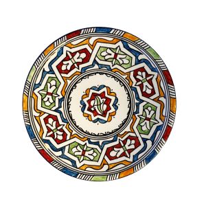 Marokkaanse bord fes Ø25