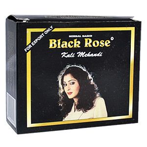 BLACK ROSE HENNA POEDER - 5X10 GRAM