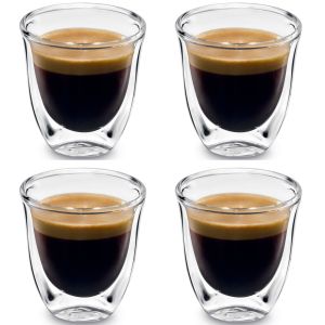 Premium Dubbelwandige Espresso Glaasjes - 70 ML