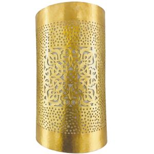 Marokkaanse wandlamp goud