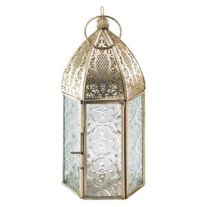 Marokkaanse messing lantaarn 20 cm