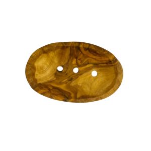 Zeephouder / schaal  van olijfhout